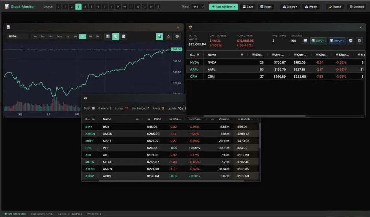 Automated Strategy Trading Systems — demo screenshot