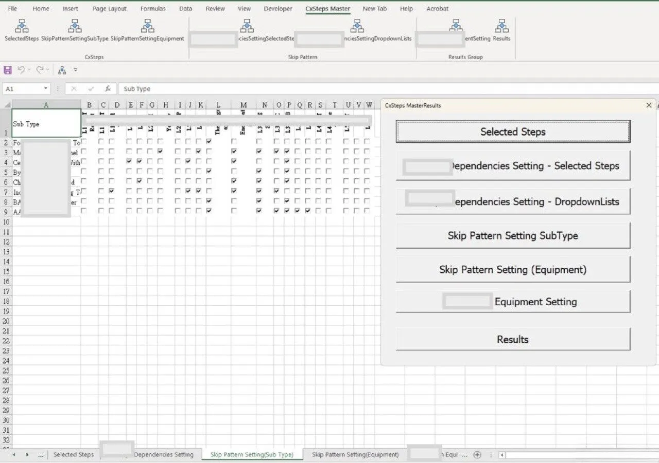 Spreadsheet Development — Google Sheets / Excel VBA — demo screenshot
